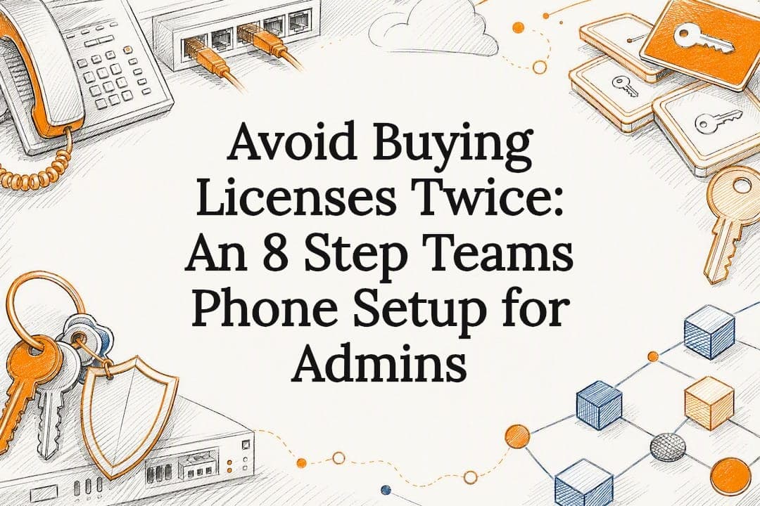 Avoid Buying Licenses Twice: An 8 Step Teams Phone Setup for Admins