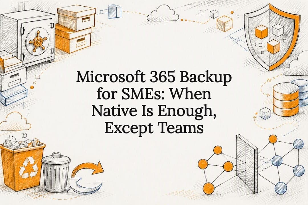Microsoft 365 Backup for SMEs: When Native Is Enough, Except Teams