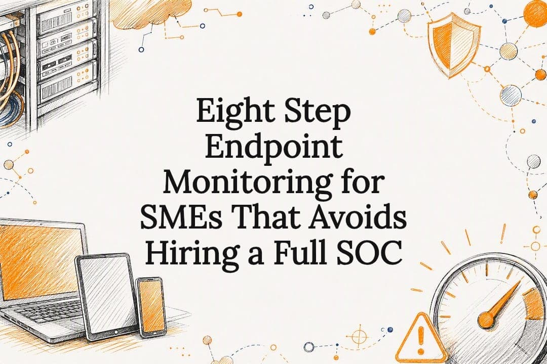 Eight Step Endpoint Monitoring for SMEs That Avoids Hiring a Full SOC