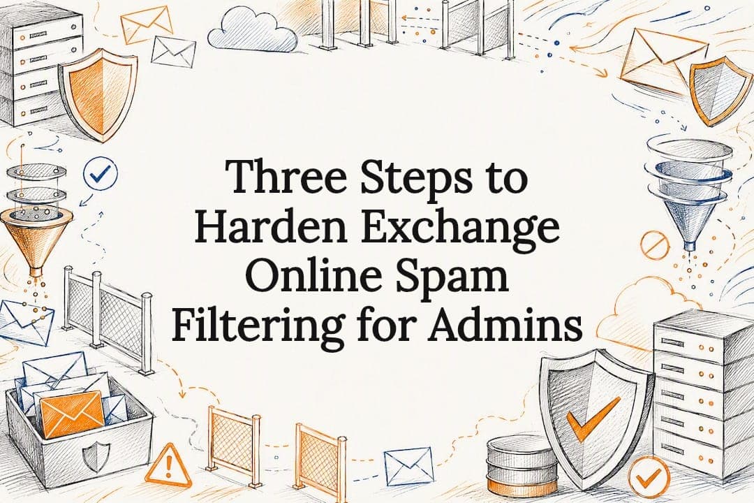 Three Steps to Harden Exchange Online Spam Filtering for Admins