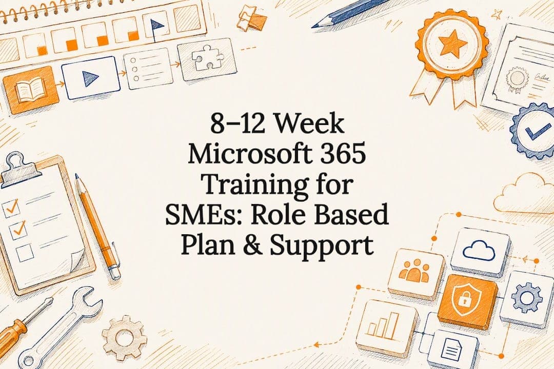 8–12 Week Microsoft 365 Training for SMEs: Role Based Plan & Support