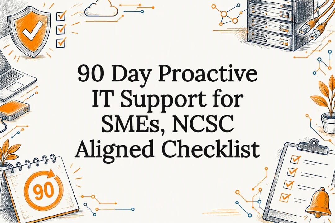 90 Day Proactive IT Support for SMEs, NCSC Aligned Checklist