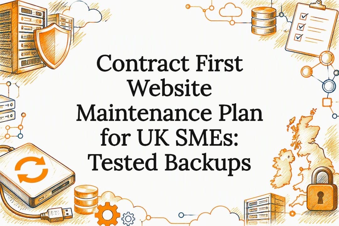 Contract First Website Maintenance Plan for UK SMEs: Tested Backups