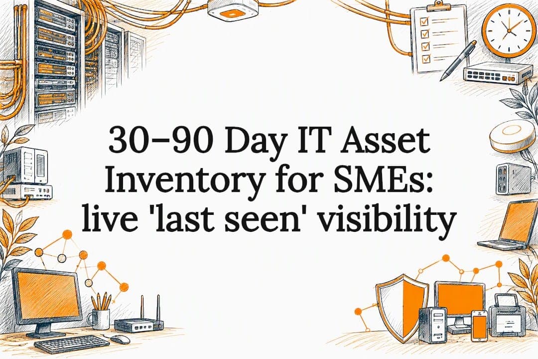 30–90 Day IT Asset Inventory for SMEs: live 'last seen' visibility