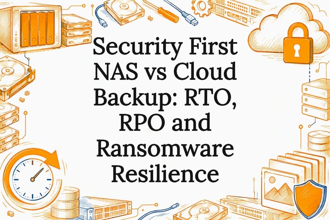 Security First NAS vs Cloud Backup: RTO, RPO and Ransomware Resilience
