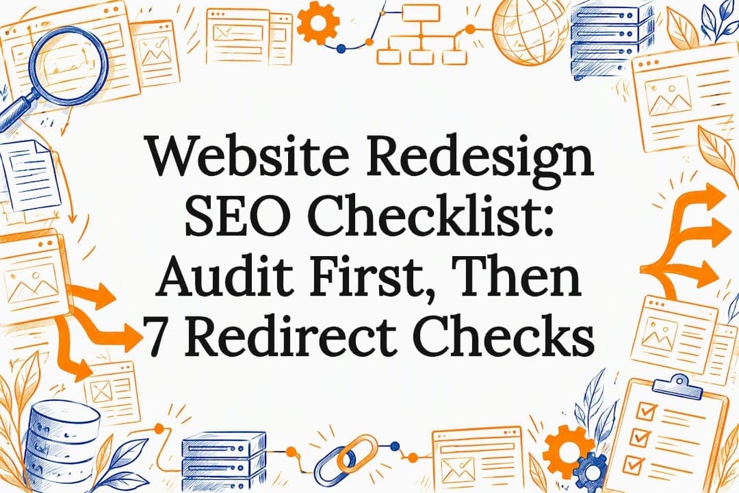 Website Redesign SEO Checklist: Audit First, Then 7 Redirect Checks