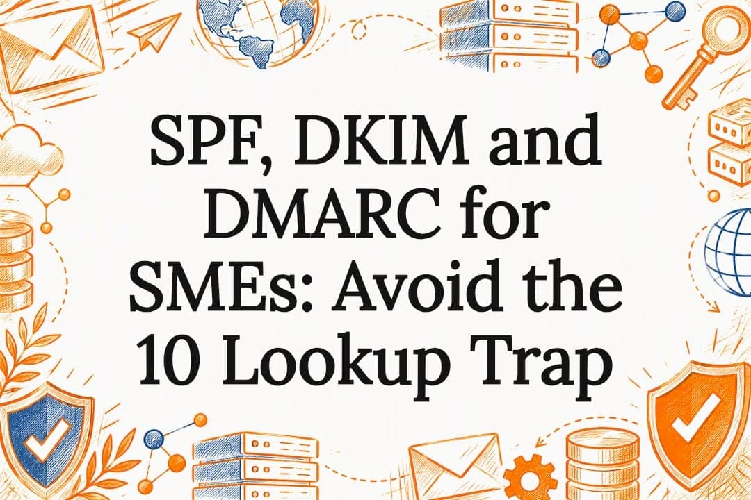 SPF, DKIM and DMARC for SMEs: Avoid the 10 Lookup Trap