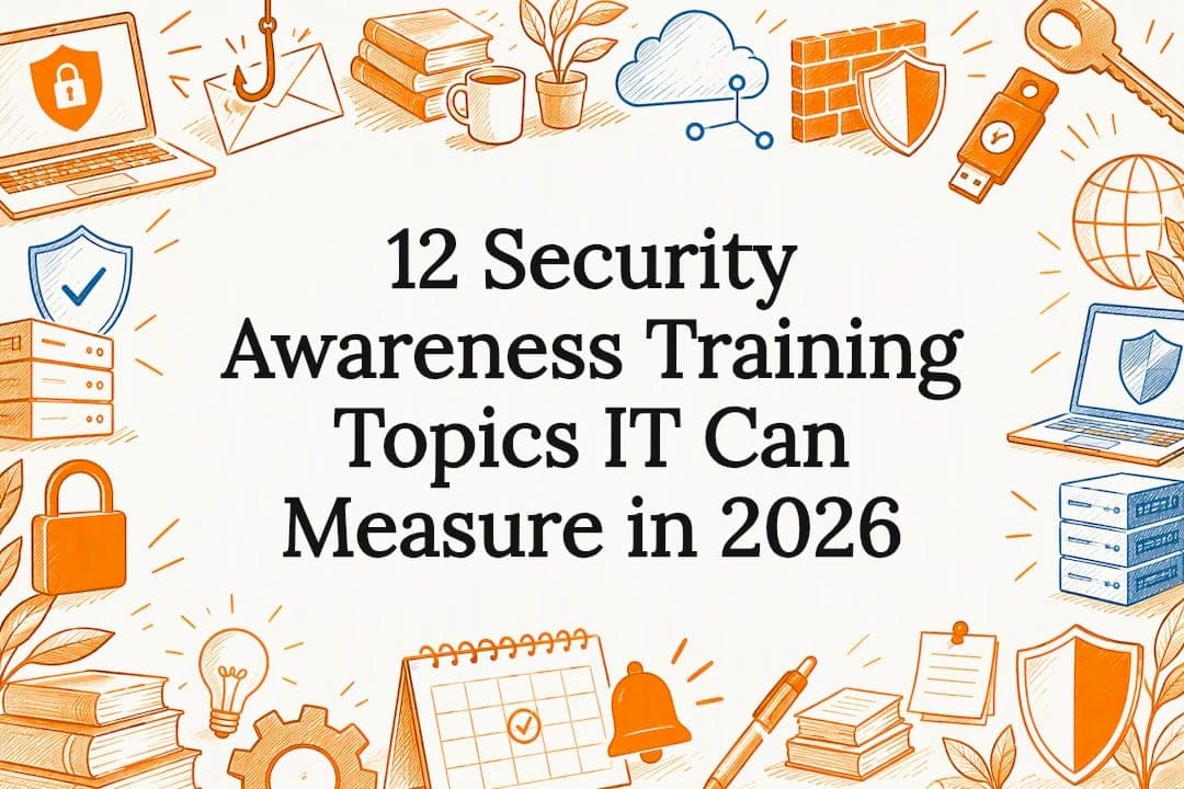 12 Security Awareness Training Topics IT Can Measure in 2026